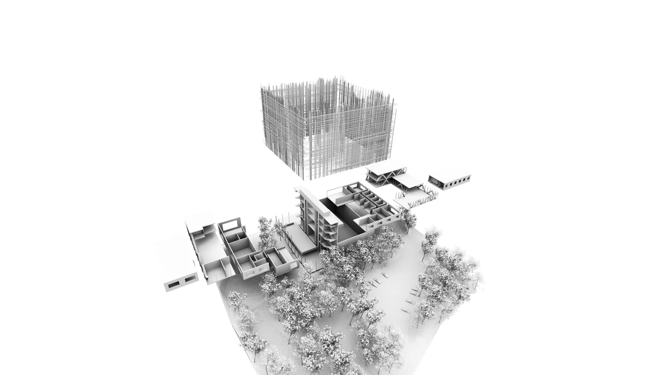 Centre culturel Paul Éluard, equipement culturel à Cugnaux, France — OXO Architectes