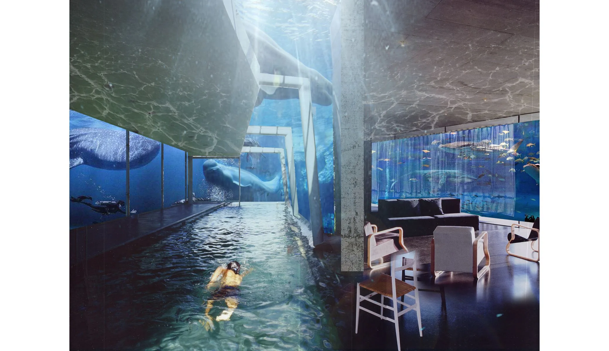 Liaison des continents, Détroit de Béring, Sibérie, Alaska — vue 3 — OXO Architectes