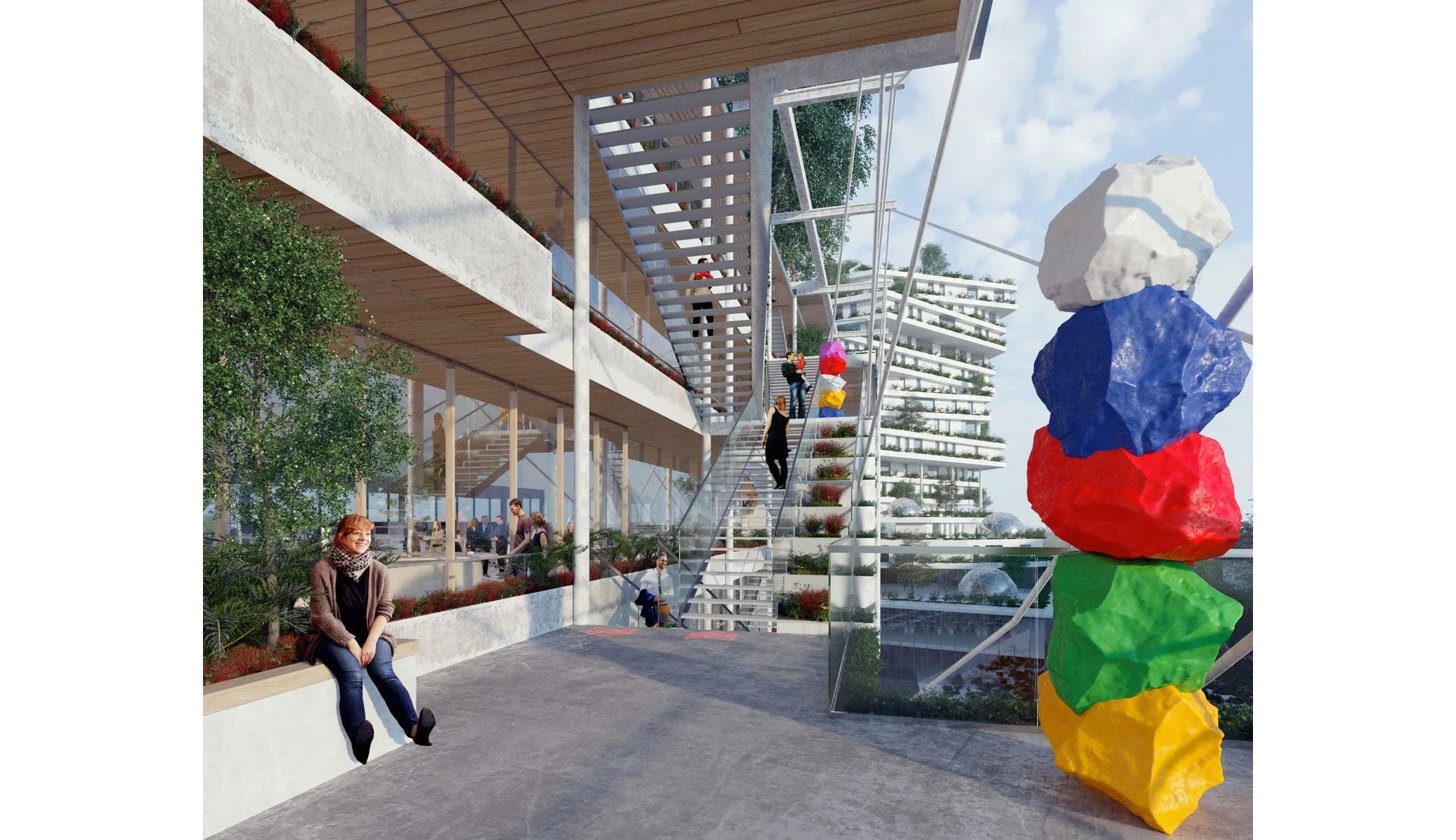 La Halle Créative, Saint-Denis, France — vue 2 — OXO Architectes