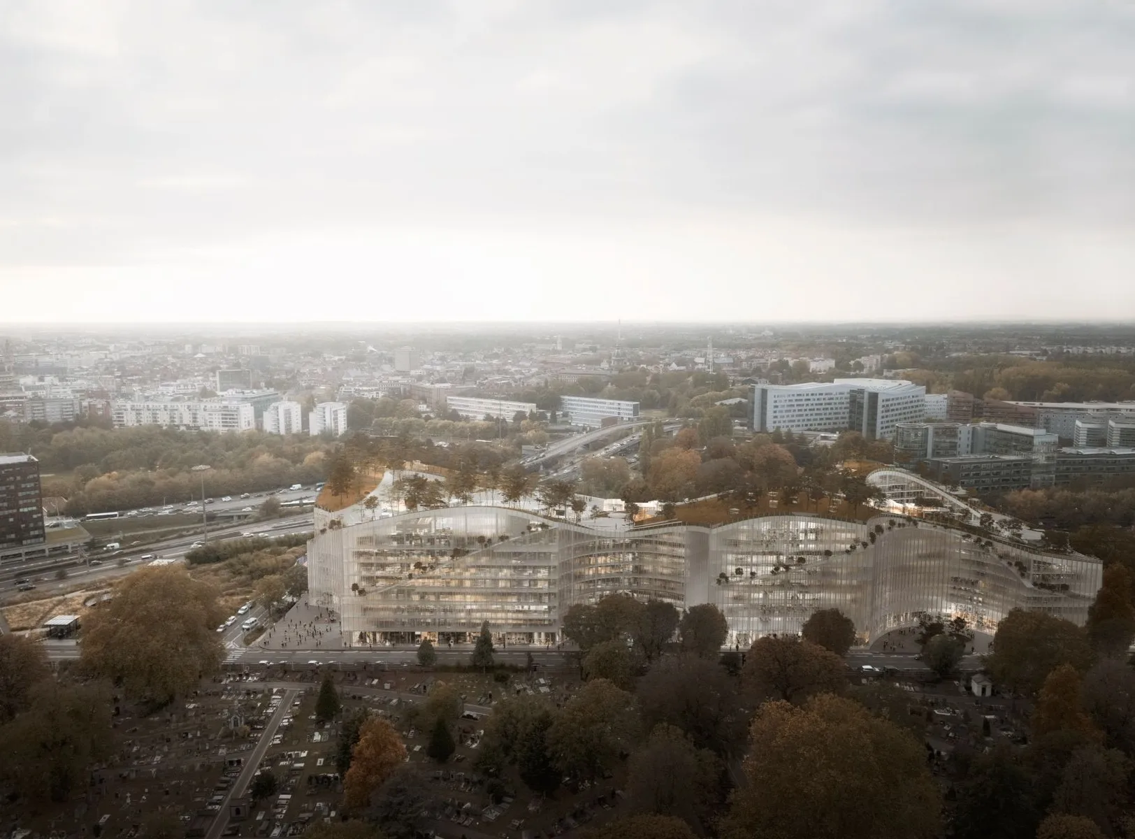METROPOLITAN SQUARE, mixte à Lille, France — OXO Architectes