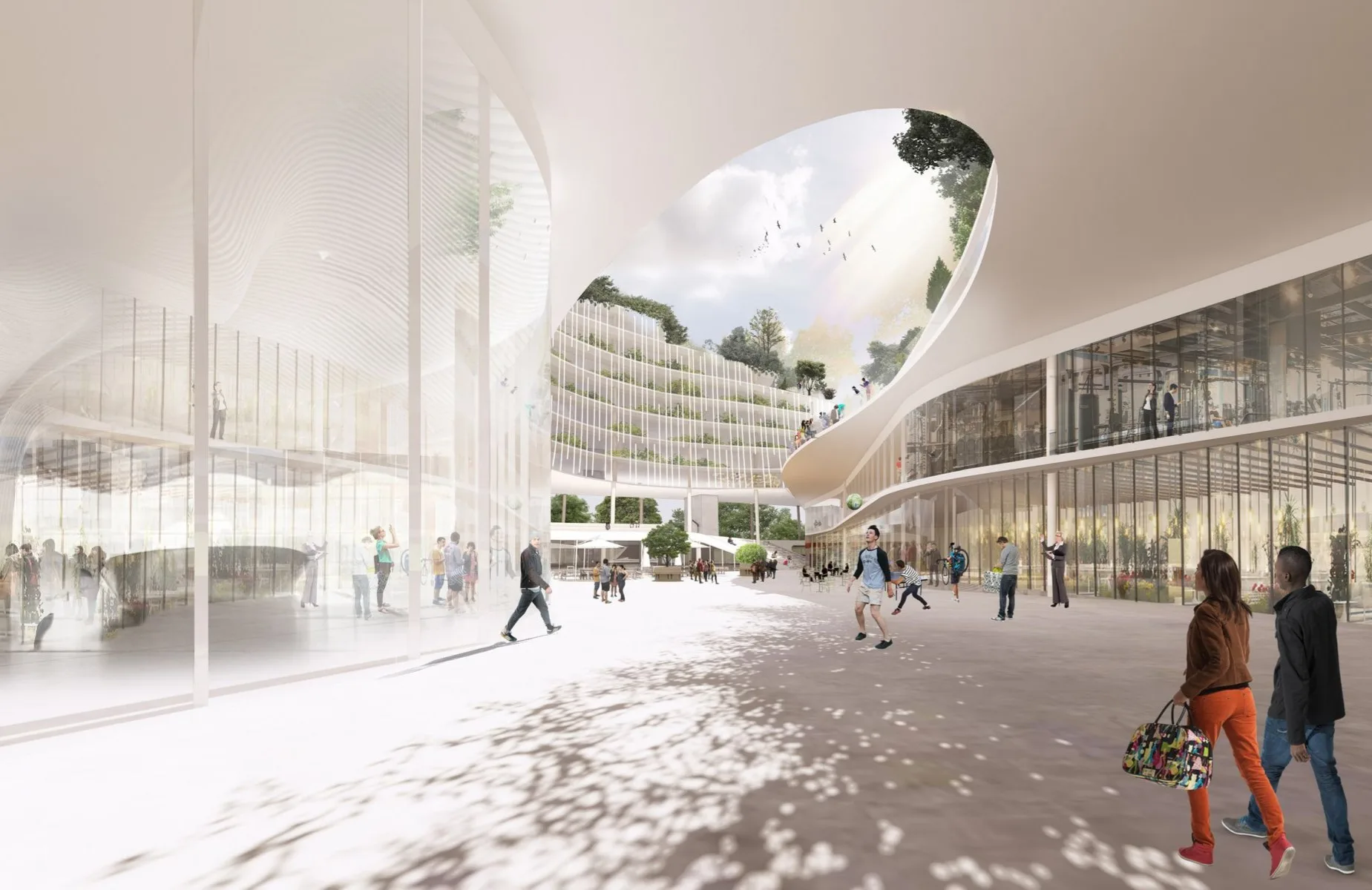 L'Arbre de Vie, Créteil — vue 6 — OXO Architectes