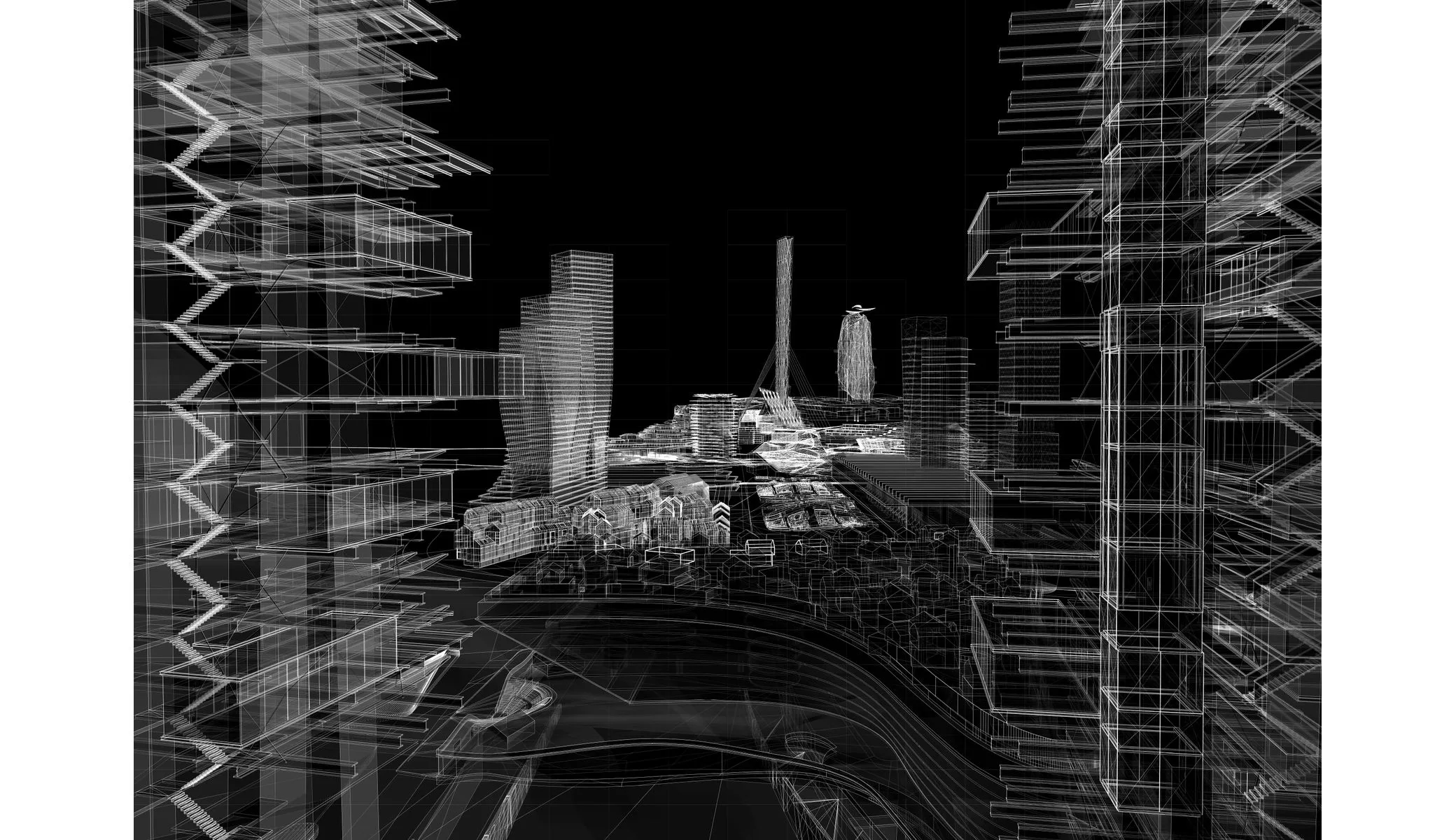 Cadavre exquis exposition, Rennes — vue 2 — OXO Architectes