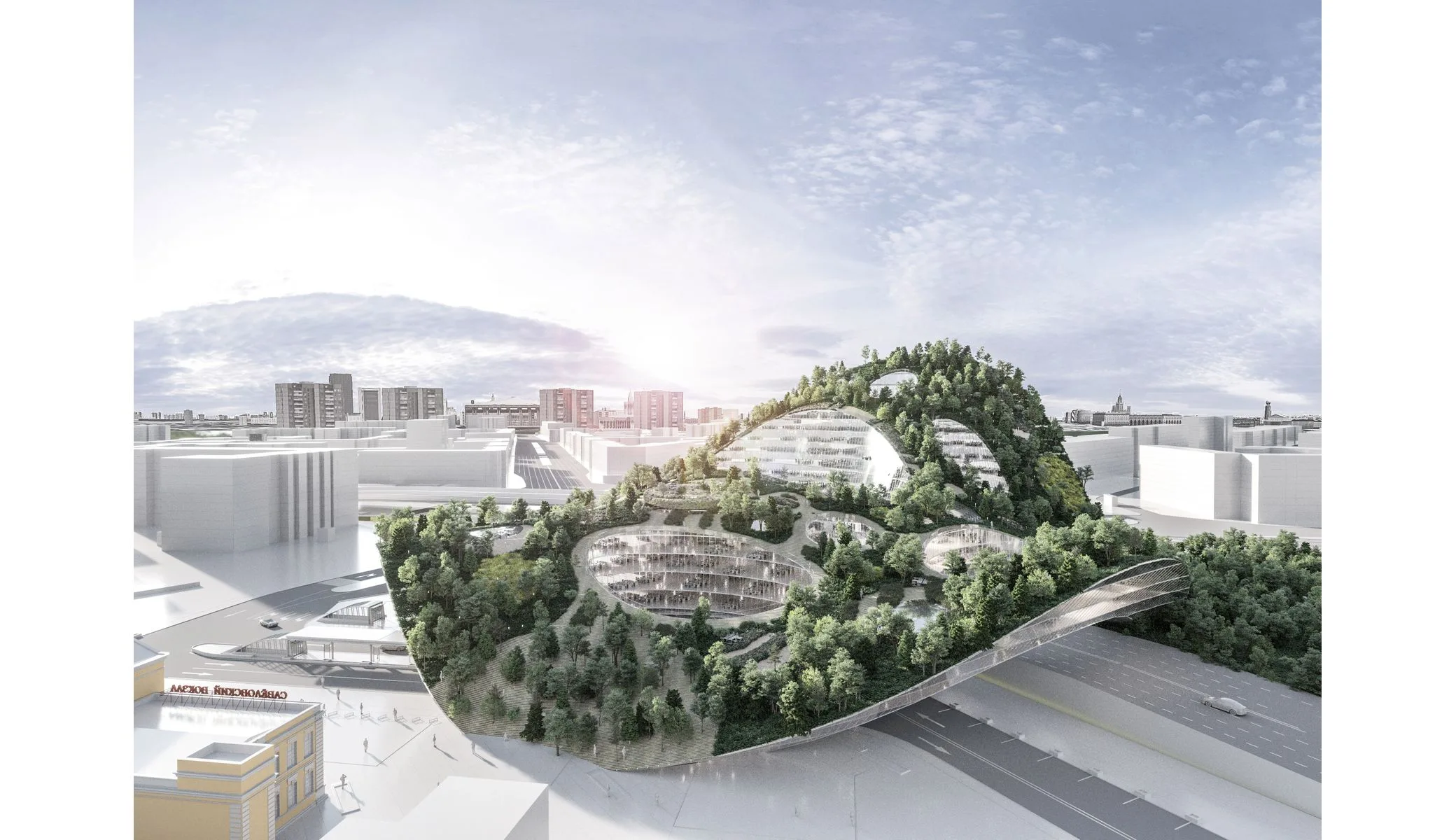 FLOWING PARK, Moscou — vue 5 — OXO Architectes
