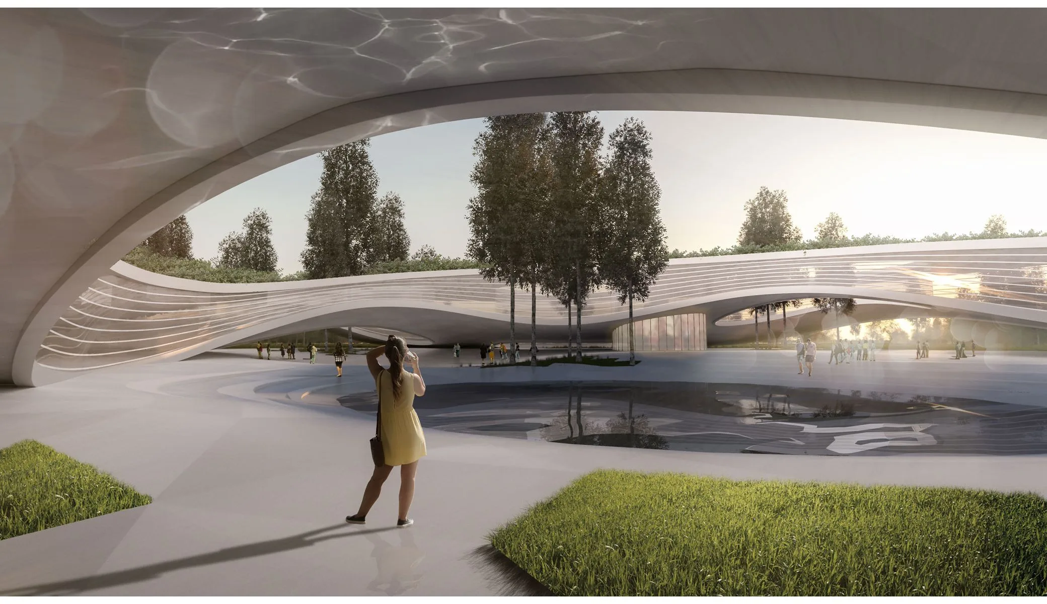 Intelligence Campus, Creil, France — vue 2 — OXO Architectes