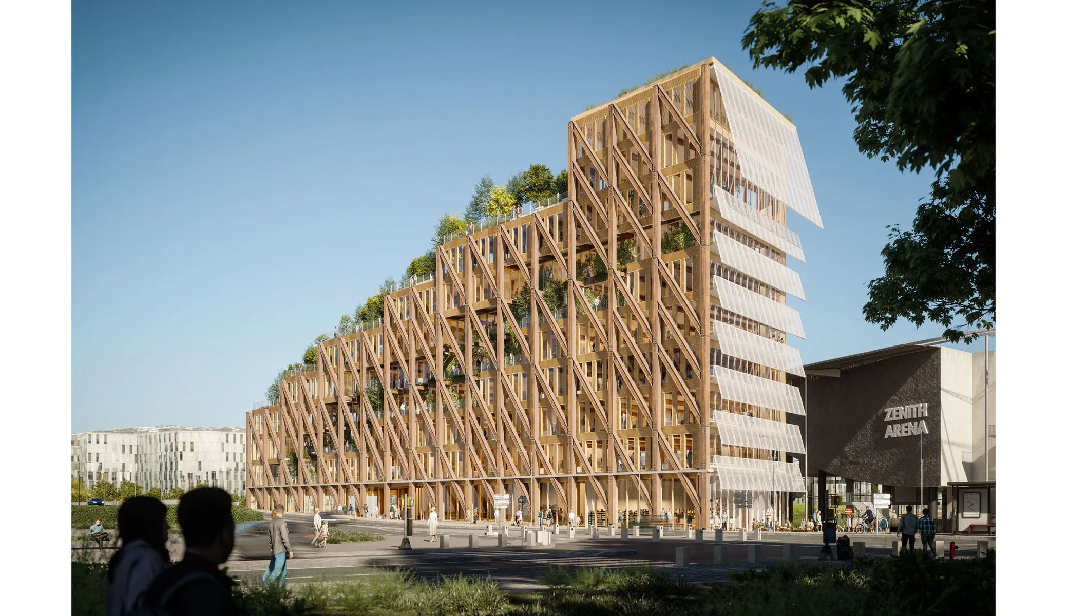 Kaskade, Lille, France — vue 8 — OXO Architectes