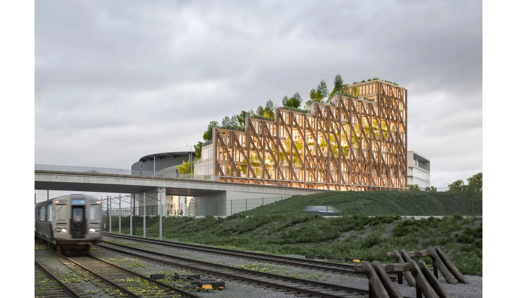 Kaskade, Lille, France — vue 9 — OXO Architectes