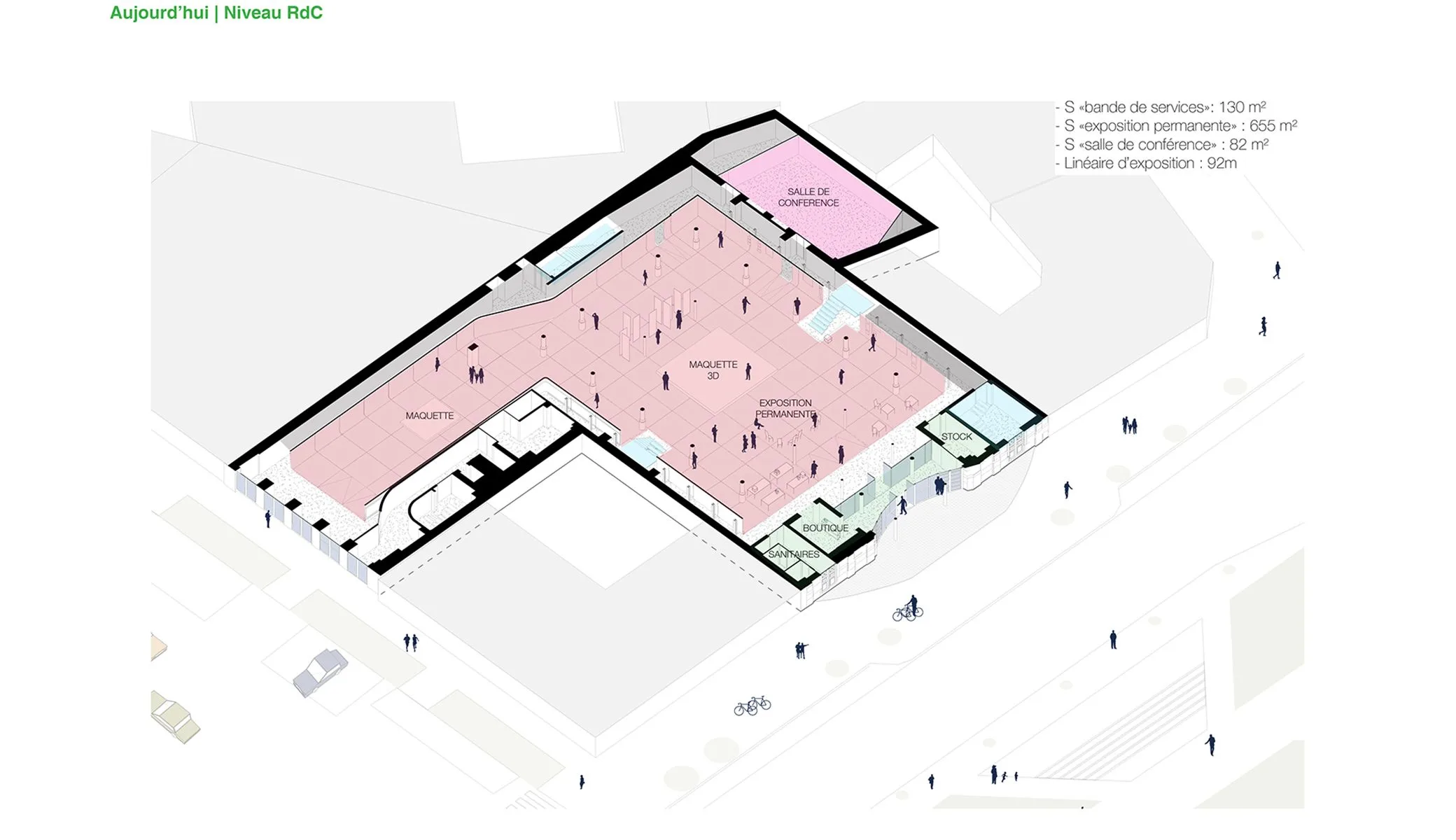 Pavillon augmenté de l'Arsenal, Paris, France — vue 4 — OXO Architectes