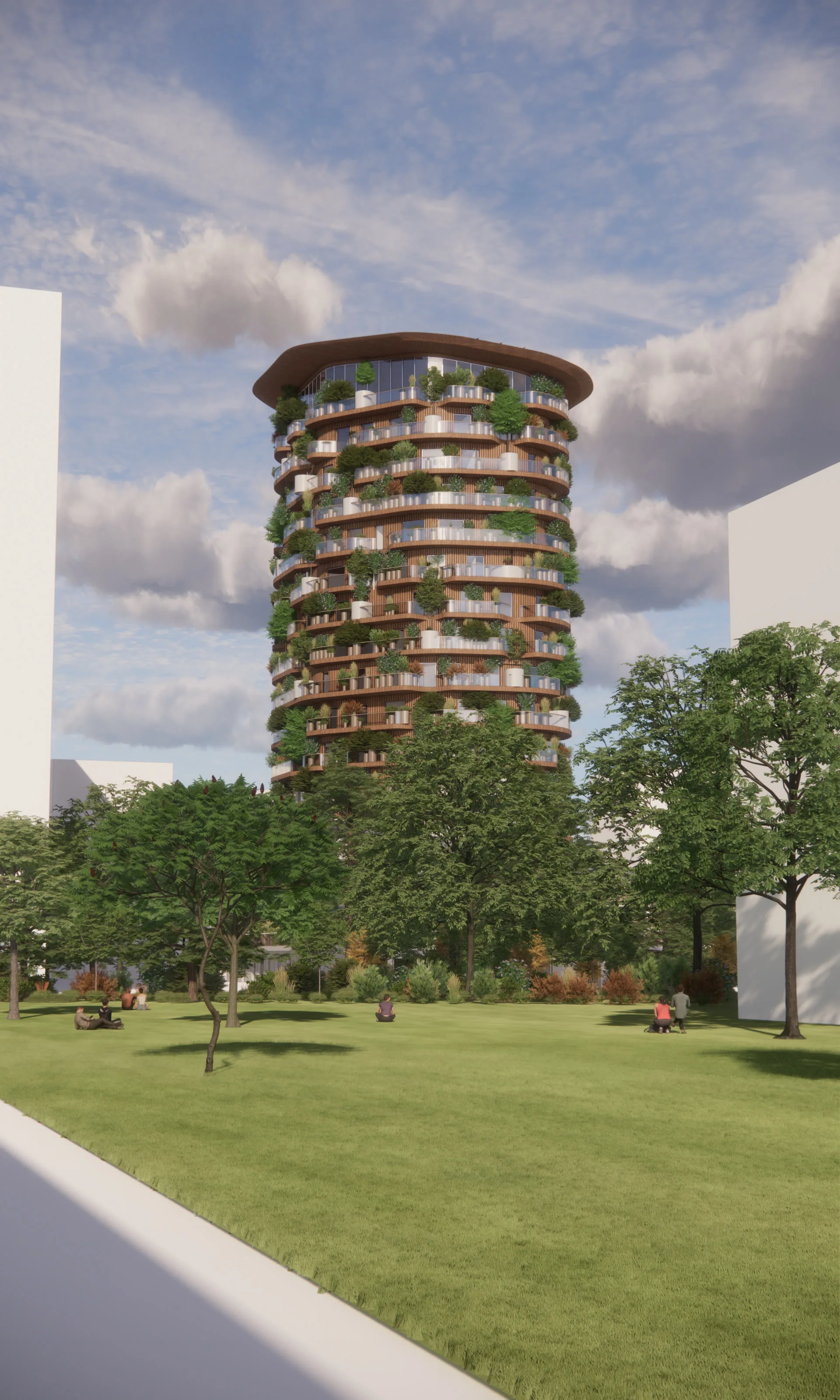 La Tour d'Asnières , Asnières-sur-Seine, France — vue 6 — OXO Architectes