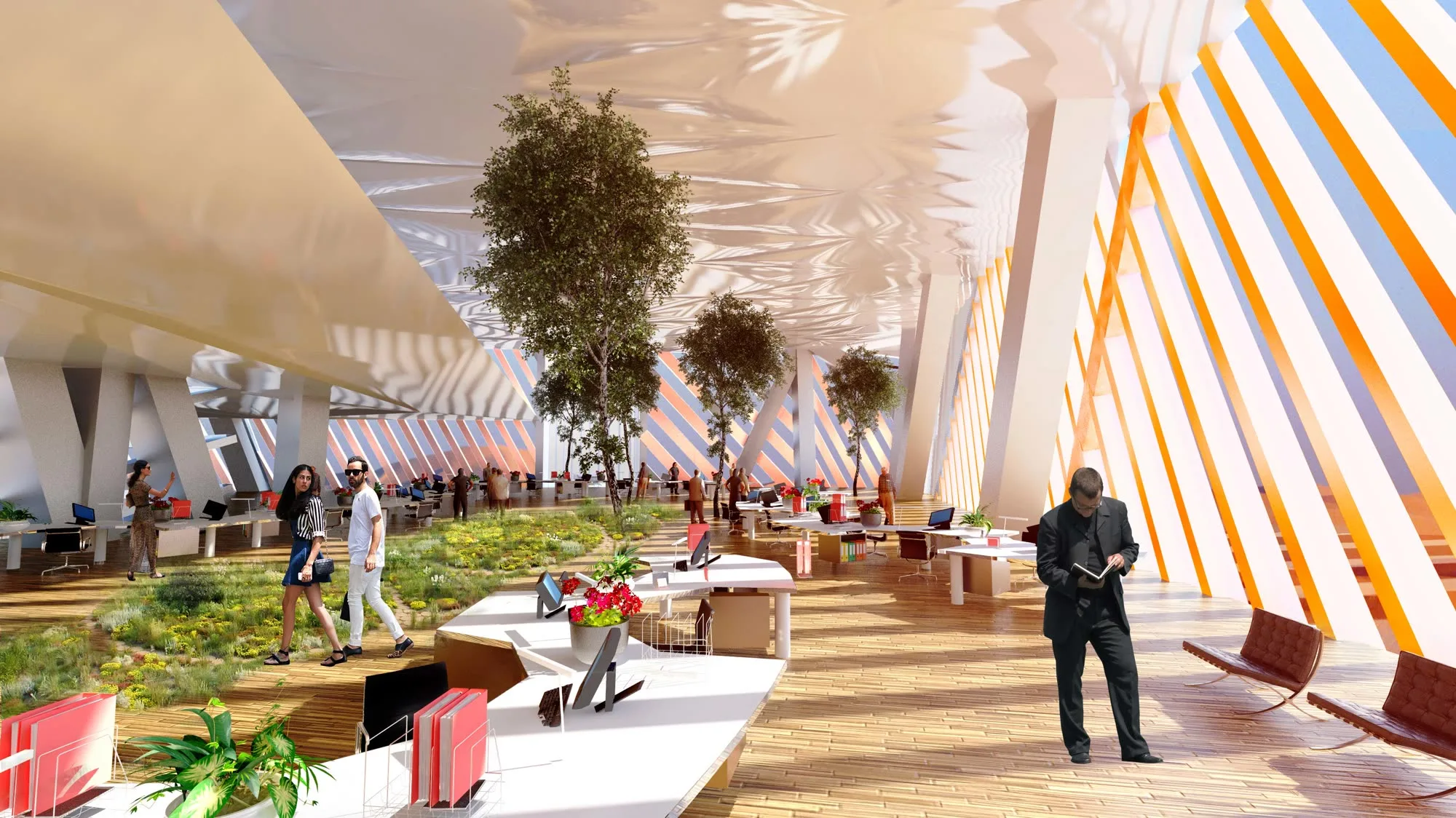 City Sand, Sahara, Maroc — vue 5 — OXO Architectes